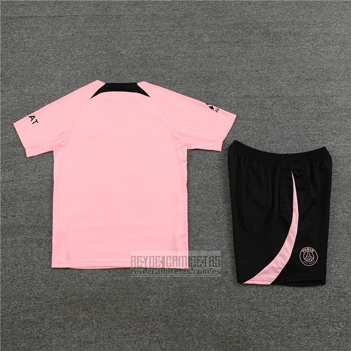 Chandal del Paris Saint-Germain Manga Corta 2022-2023 Rosa - Pantalon Corto